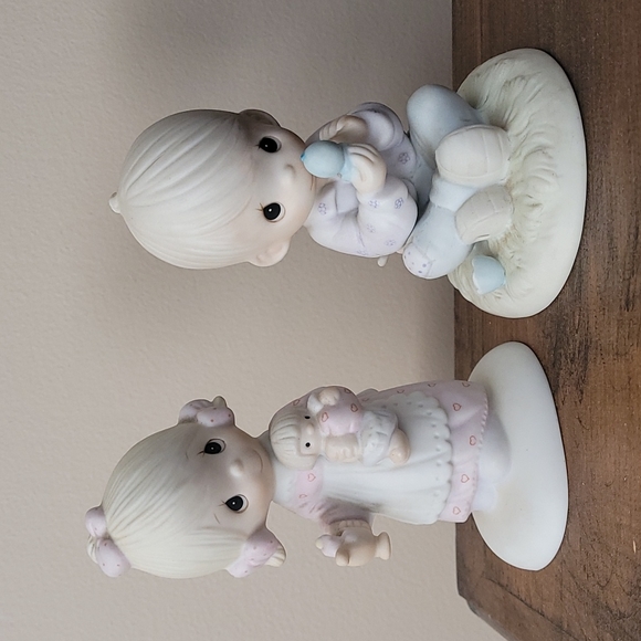 Set of 2 Precious Moments Figurines - Picture 1 of 5